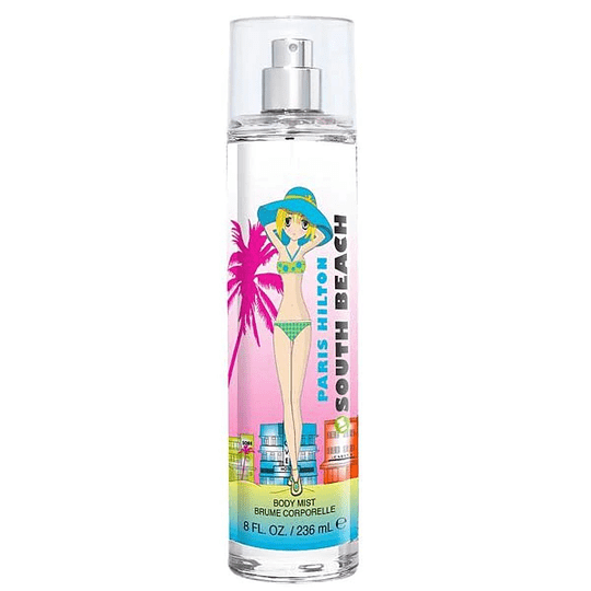 South Beach Paris Hilton   Body Mist Colonia