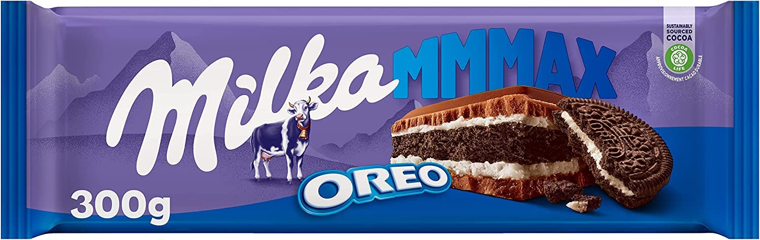 Oreo Tablet Milka 300G Chocolate