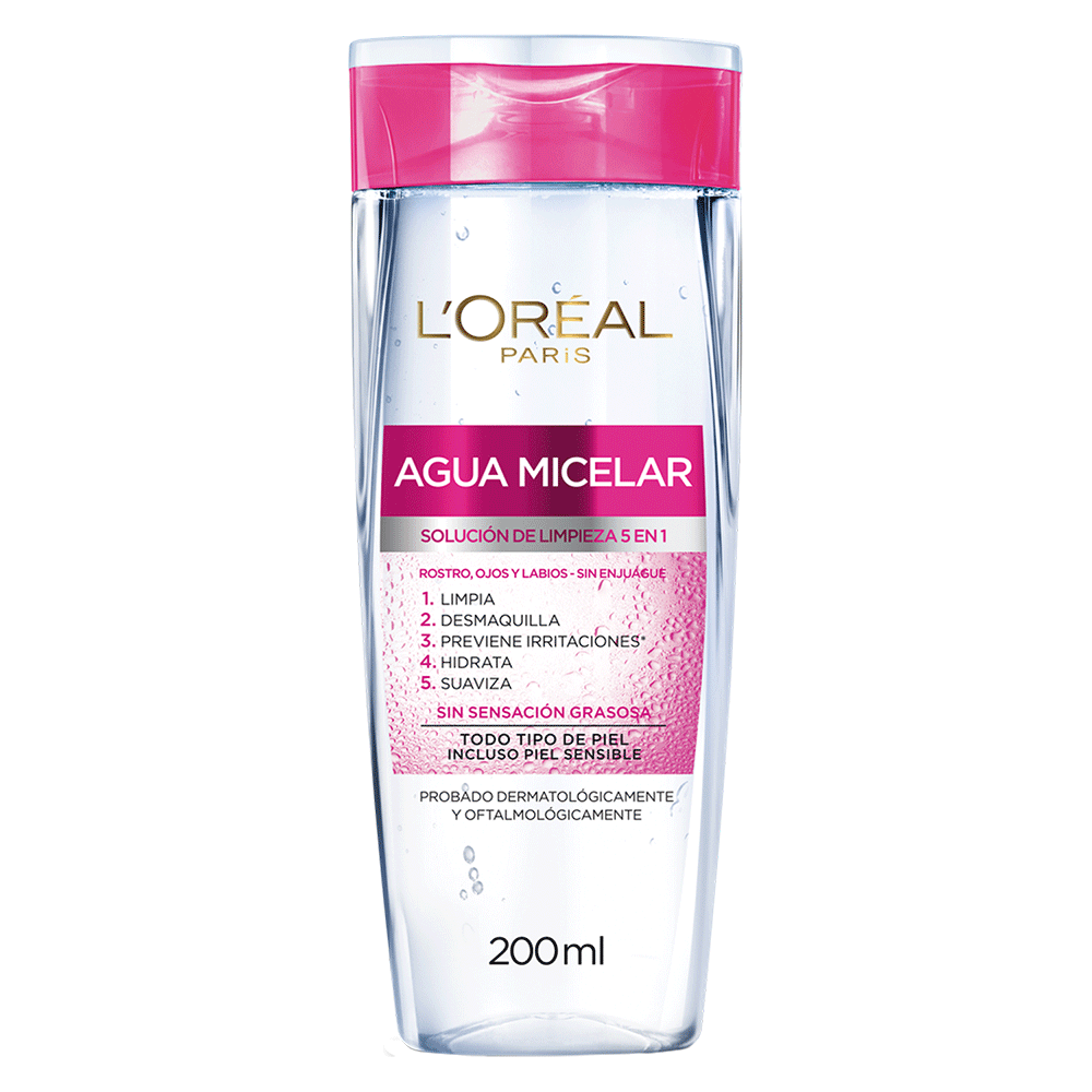 Agua Micelar 5 En 1 Hidra-Total 5 200 Ml / Cosmetic