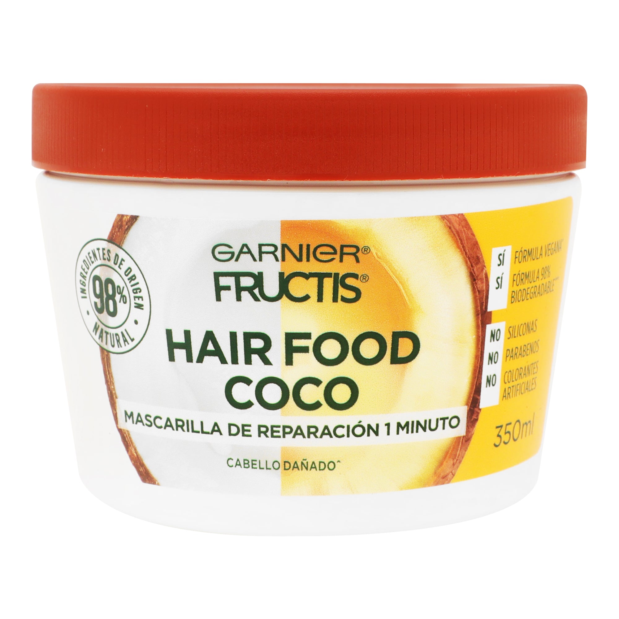 Mascarilla Garnier Fructis Hair Food Coco 350 Ml