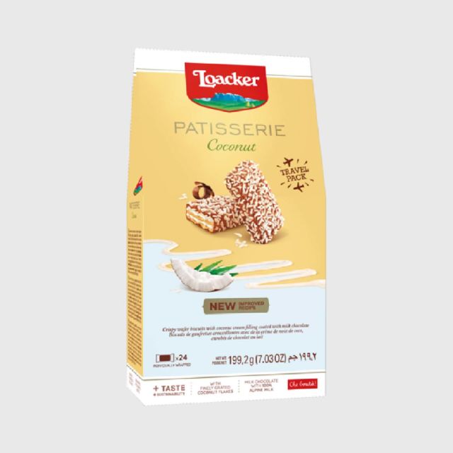 Galleta Gran Pasticceria Coconut Loacker 200G Chocolate