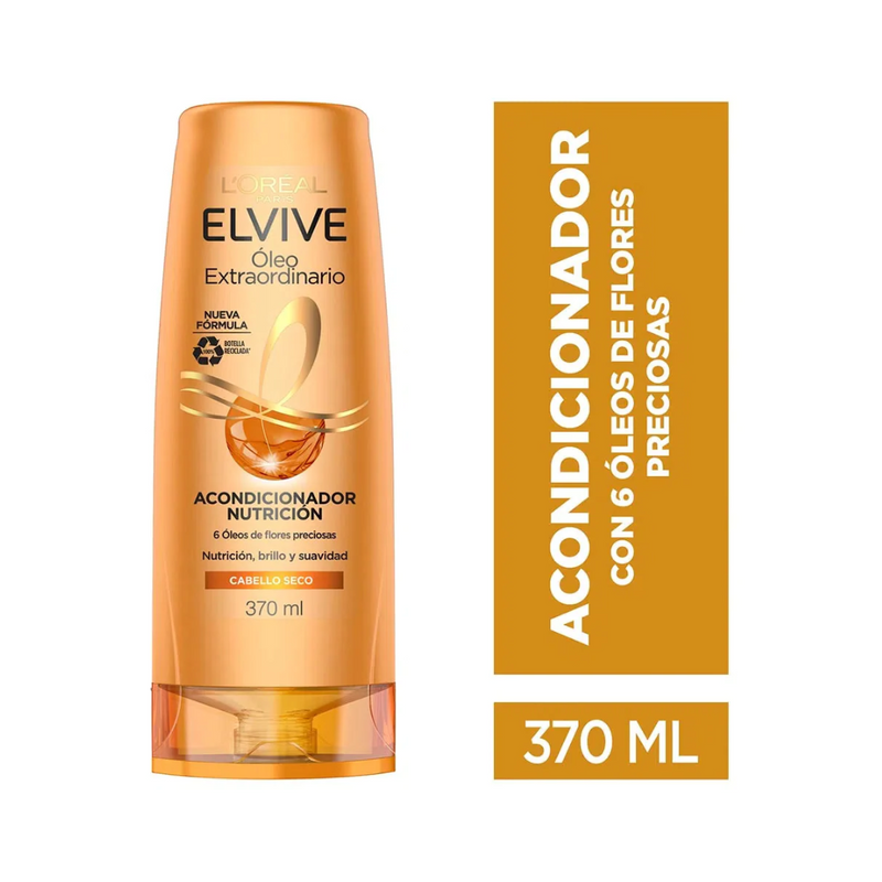 Acondicionador Nutricion Elvive Óleo Extraordinario 370 Ml