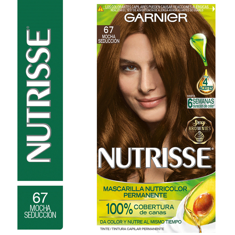 Tinte Nutrisse 67 Mocha Seduccion Garnier