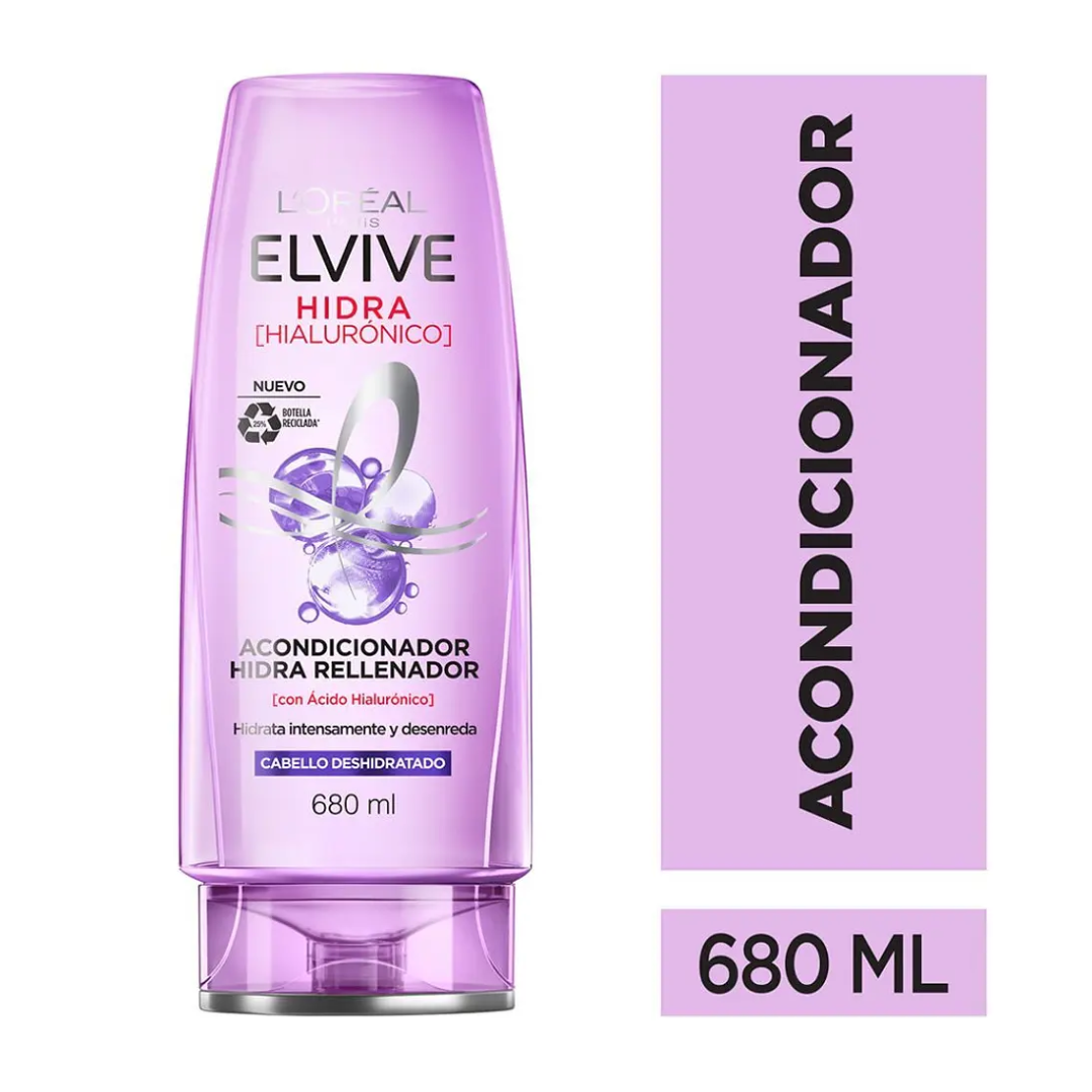 Acondicionador Elvive Hidra Hialuronico 680Ml