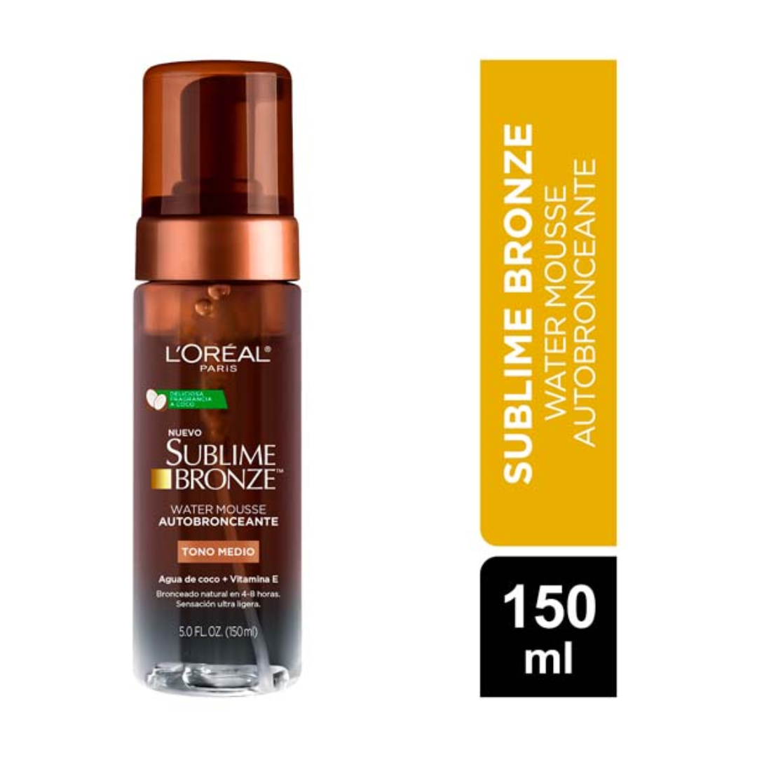 Water Mousse Autobronceante Tono Medio Sublime Bronze