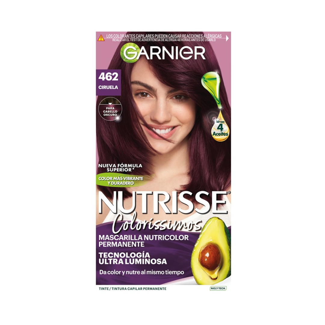 Tinte Nutrisse Colorissimos 462 Ciruela Garnier