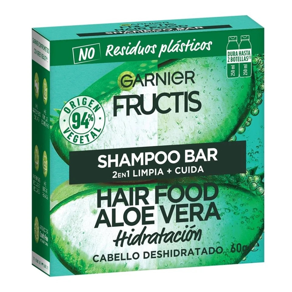 FRU HAIR FOOD BAR SH ALOE 60GR B43