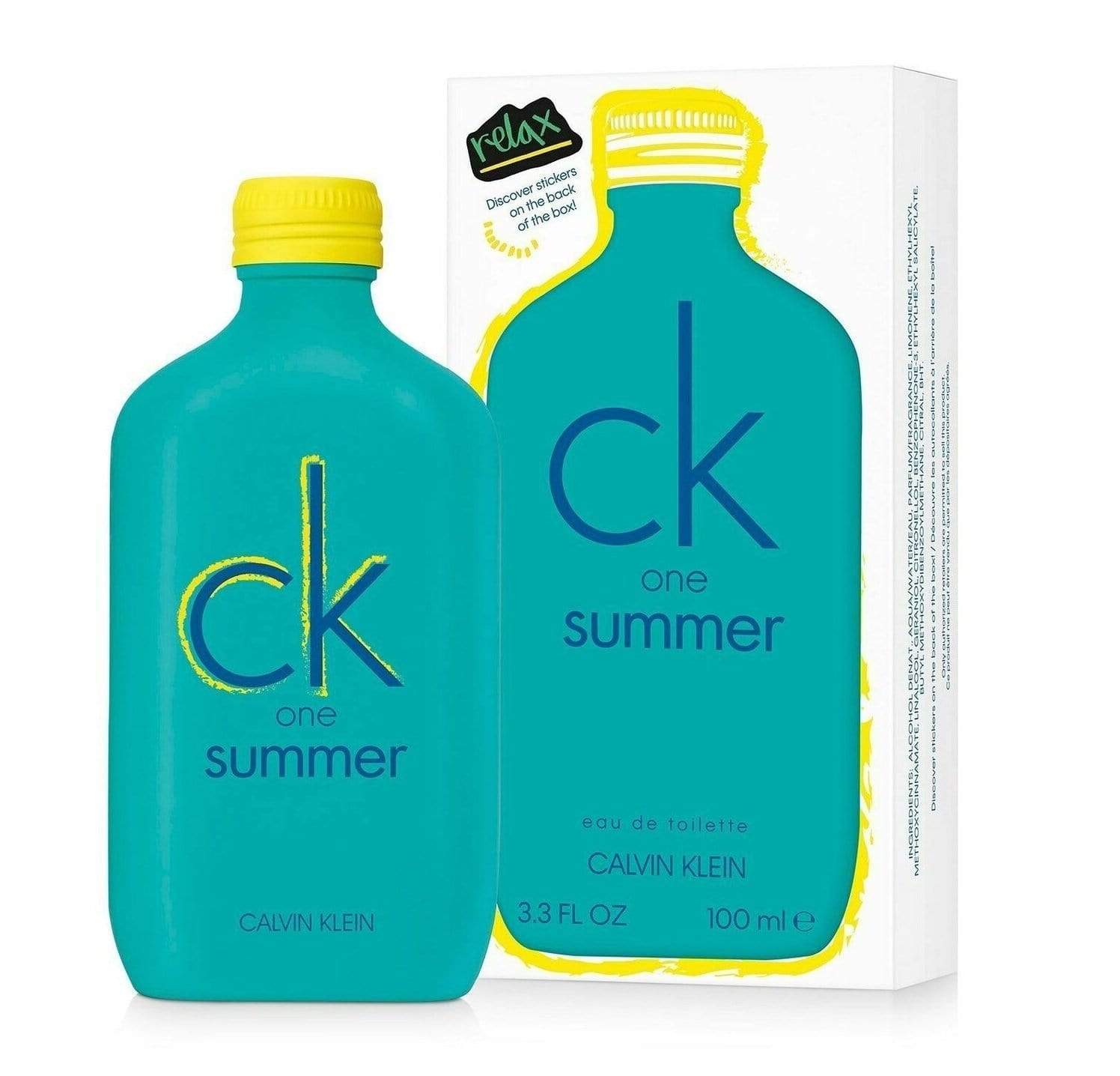 One Summer Calvin Klein    Aã±O 2020 Nuevo