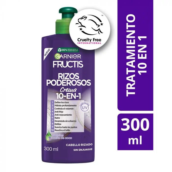 Crema 10 en 1 Rizos poderosos