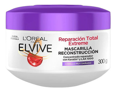 Máscar Elvive Reparación Total Extrema Masc/Cre 300Gr