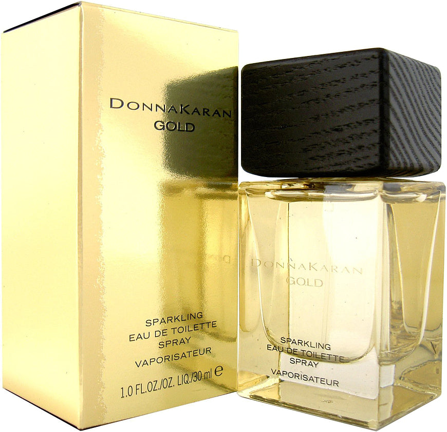 DONNA KARAN GOLD SPARKLING