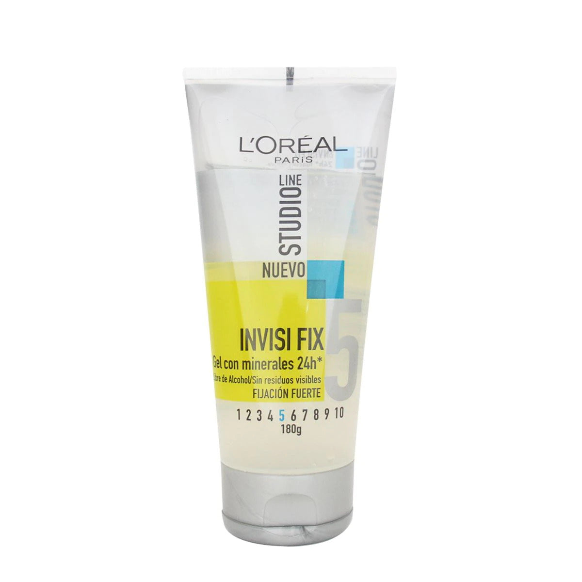 Loreal Paris gel invisi fix 5 fijacion fuerte 180GR