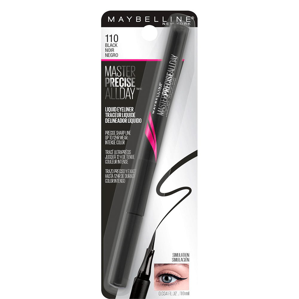 Delineador De Ojos Master Precise Negro  / Cosmetic